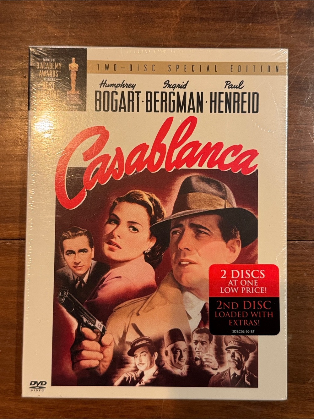 NEW! DVD Casablanca 2-Disc Special Edition Classic Bogart Film Factory Sealed